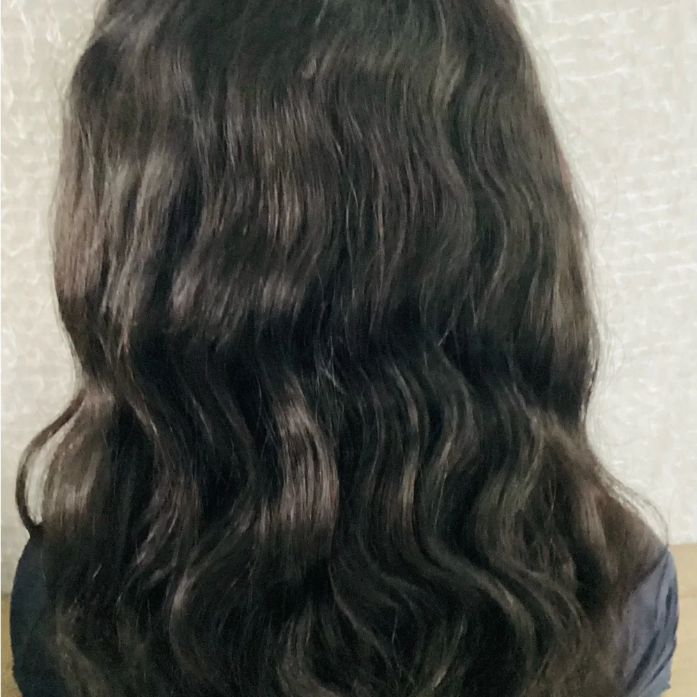 Lace Front Wig Human Natural Hair Women Wig - Picture 7 of 7